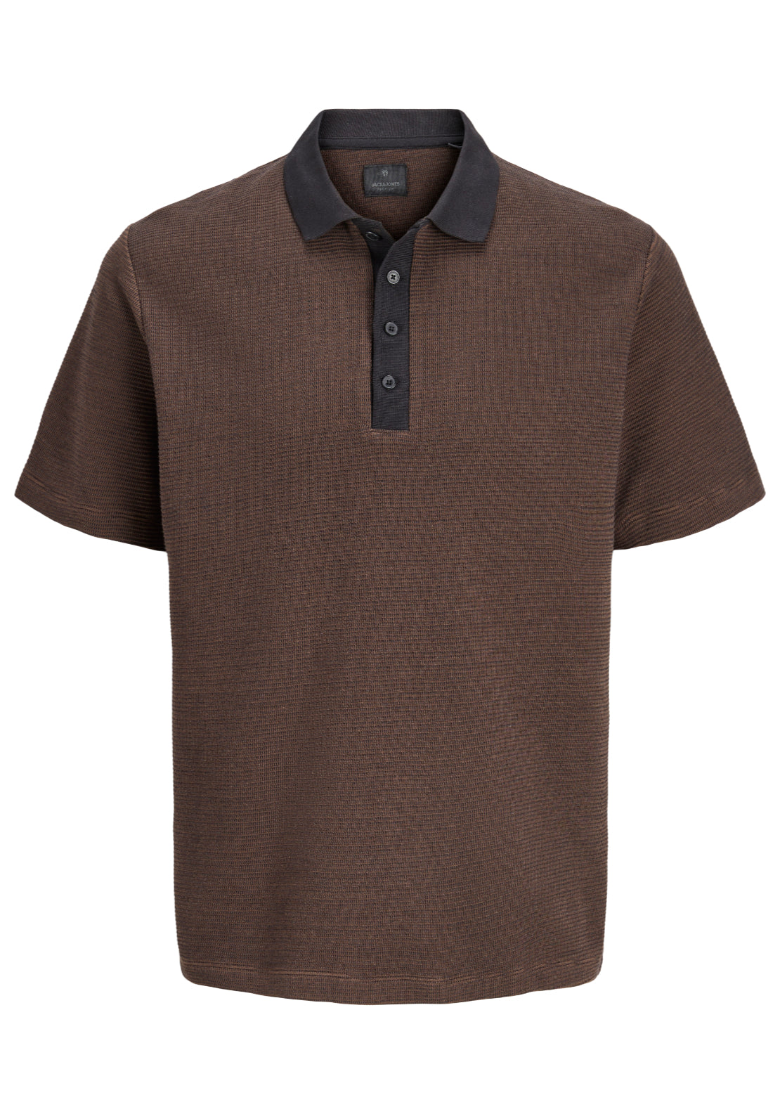 Theo Short Sleeve Polo - Chocolate Martini