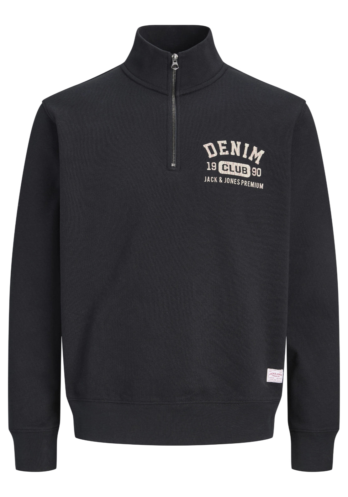 Ryan Half Zip Sweat - Blue