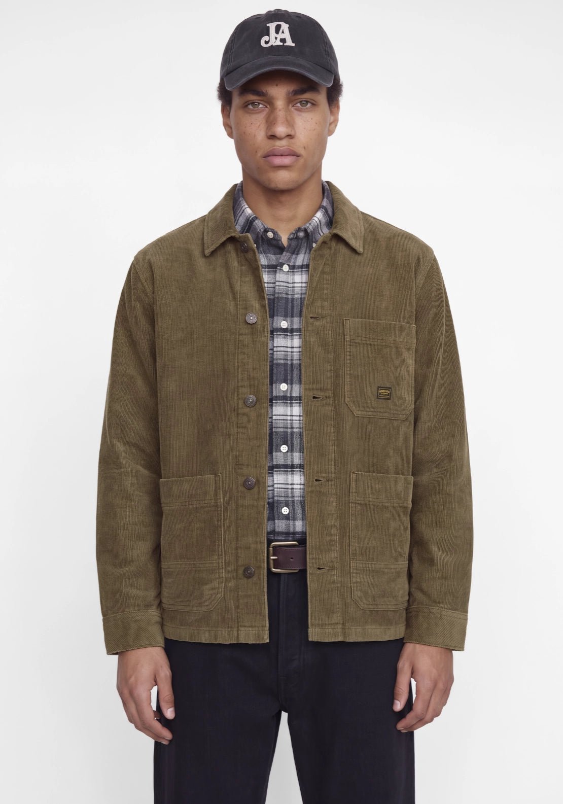 Derry Corduroy Overshirt - Walnut
