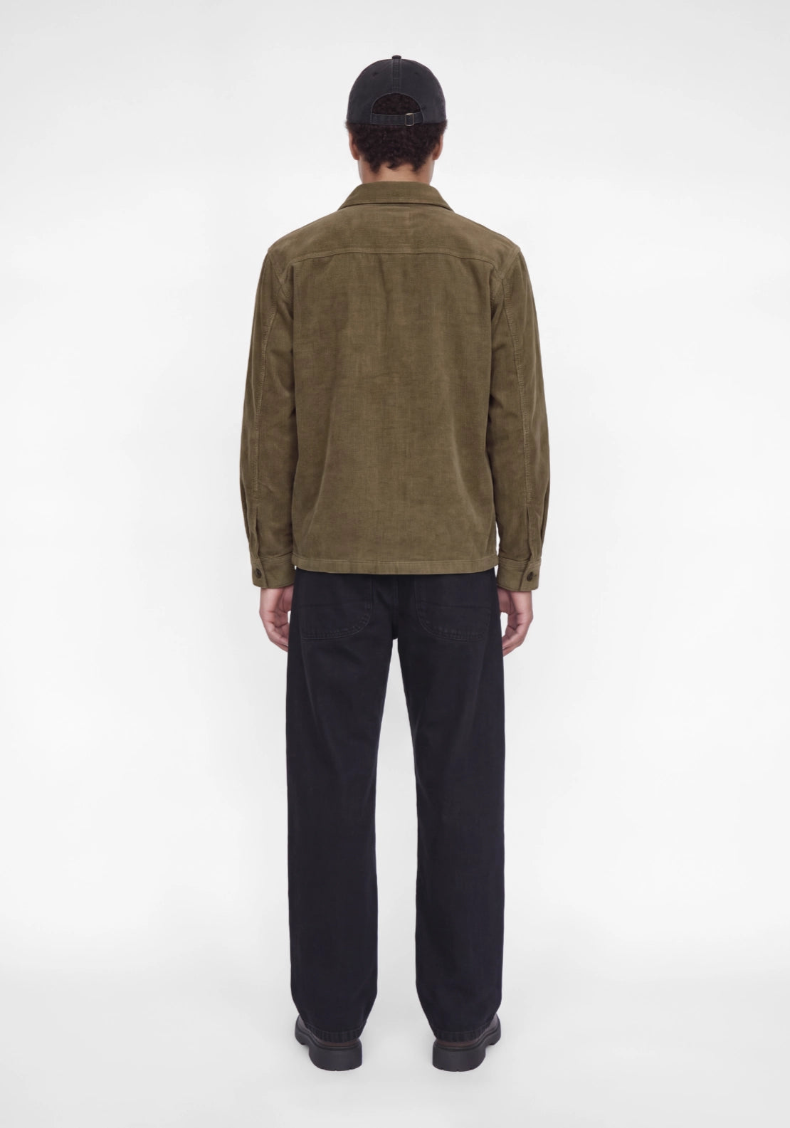 Derry Corduroy Overshirt - Walnut