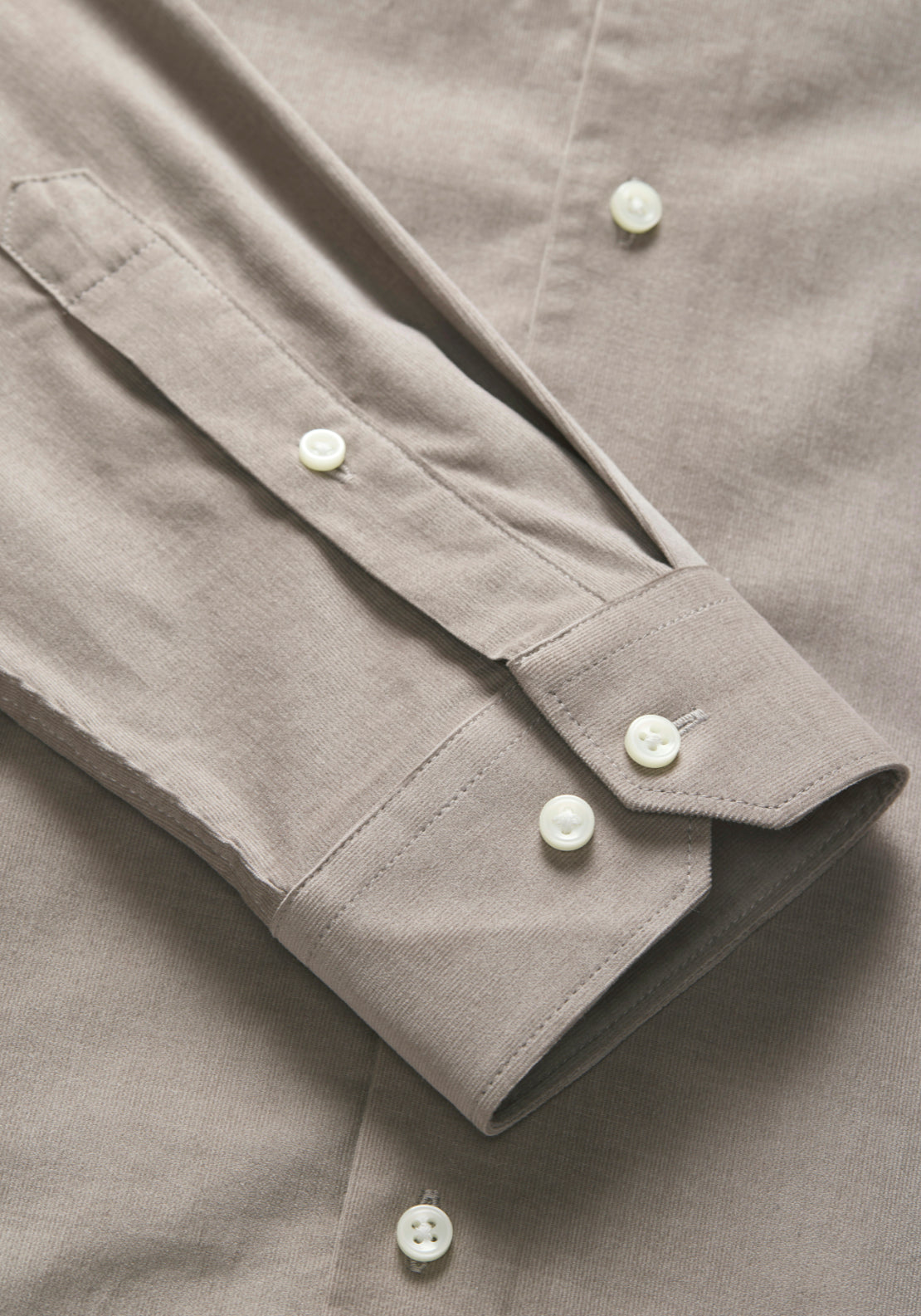 Parker Corduroy Shirt - Moon Rock