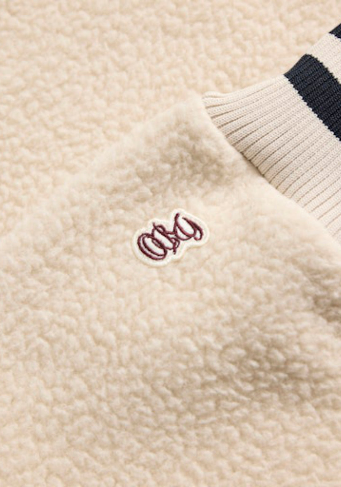 Jack &amp; Jones Frederiksberg Teddy Fleece - Beige 4 Shaws Department Stores