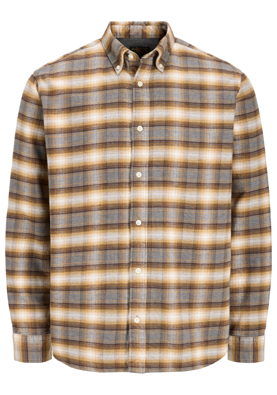 Stanley Flannel Shirt - Walnut
