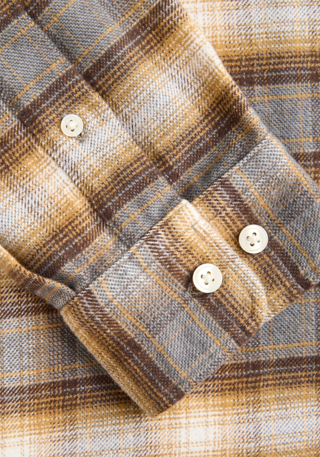 Stanley Flannel Shirt - Walnut
