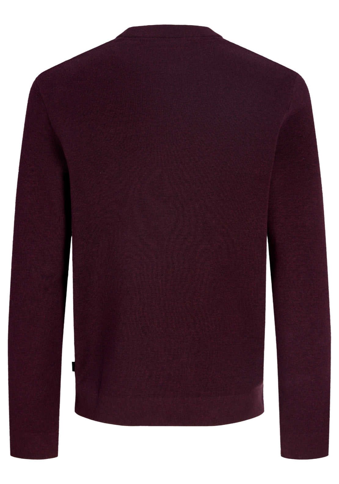 Milano Stitch Knit Crew - Bitter Choc Melange