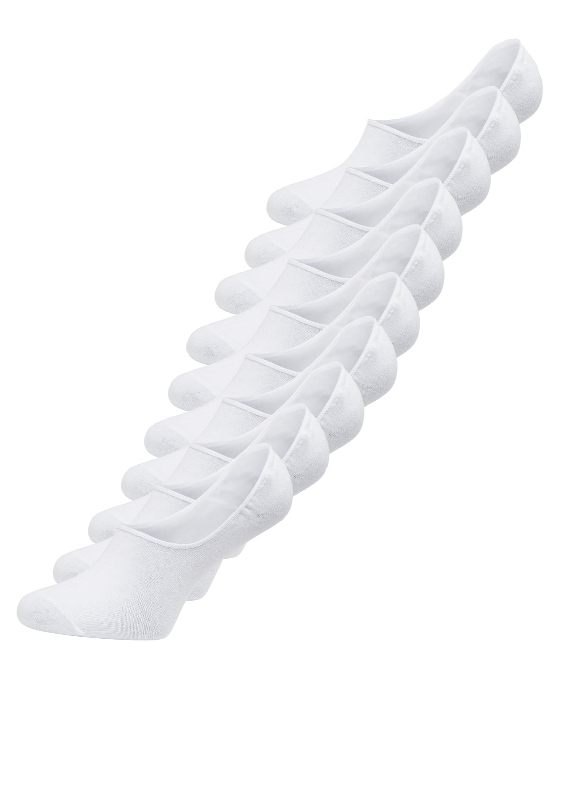 Jack &amp; Jones 10 Pack Socks - White 1 Shaws Department Stores