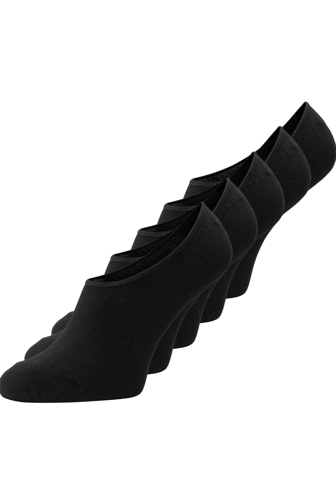 Jack &amp; Jones 5 Pack Socks - Black 2 Shaws Department Stores