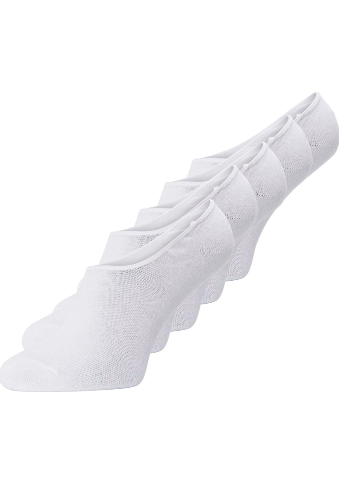 Jack &amp; Jones 5 Pack Socks - White 1 Shaws Department Stores