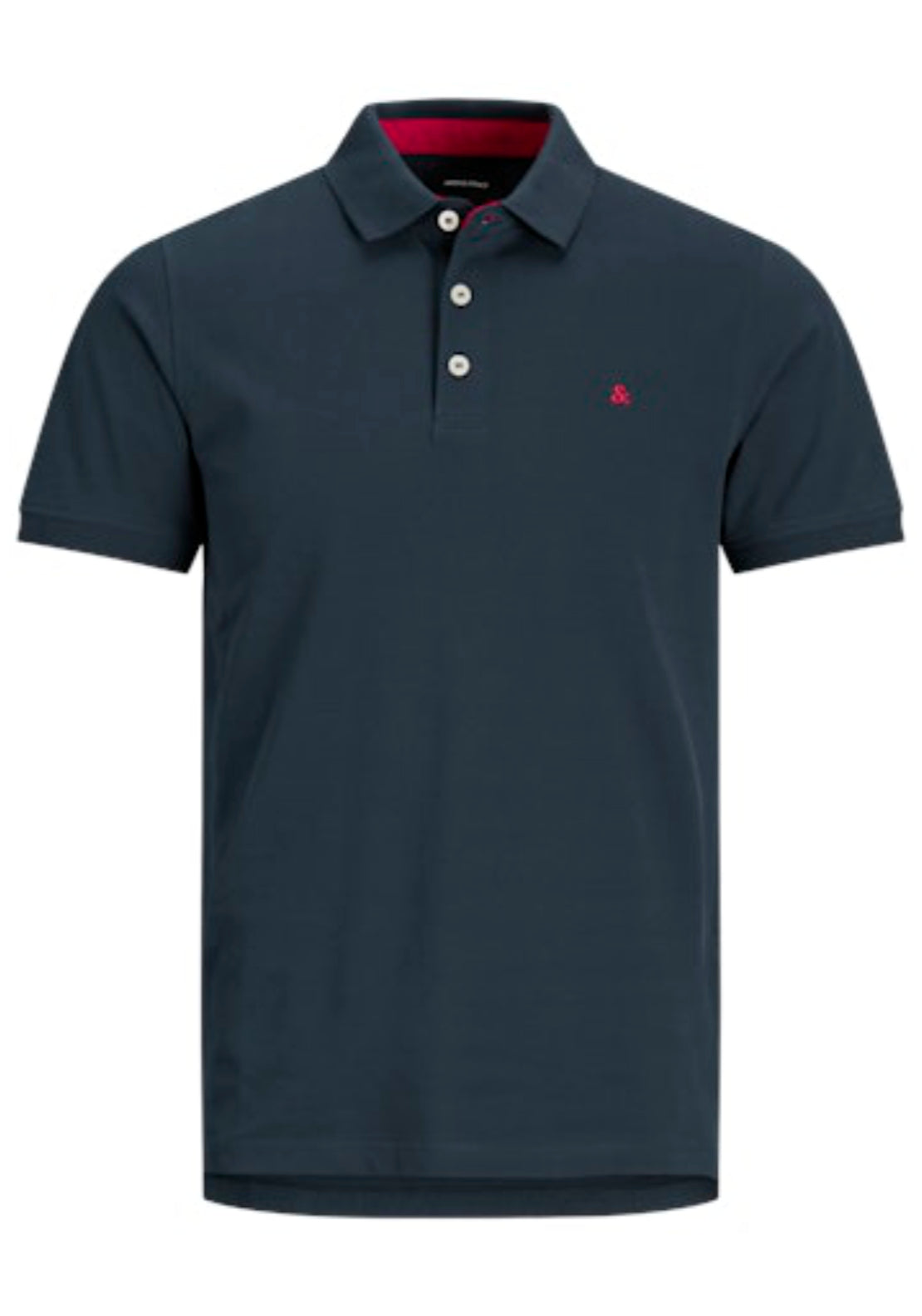 Jack &amp; Jones Essential Short Sleeve Polo Shirt - Blue 5 Shaws Department Stores