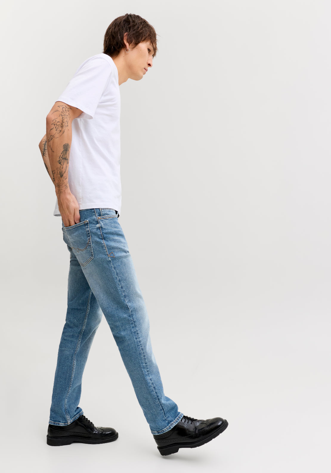 Jack &amp; Jones Clark Vintage Jeans - Blue 3 Shaws Department Stores