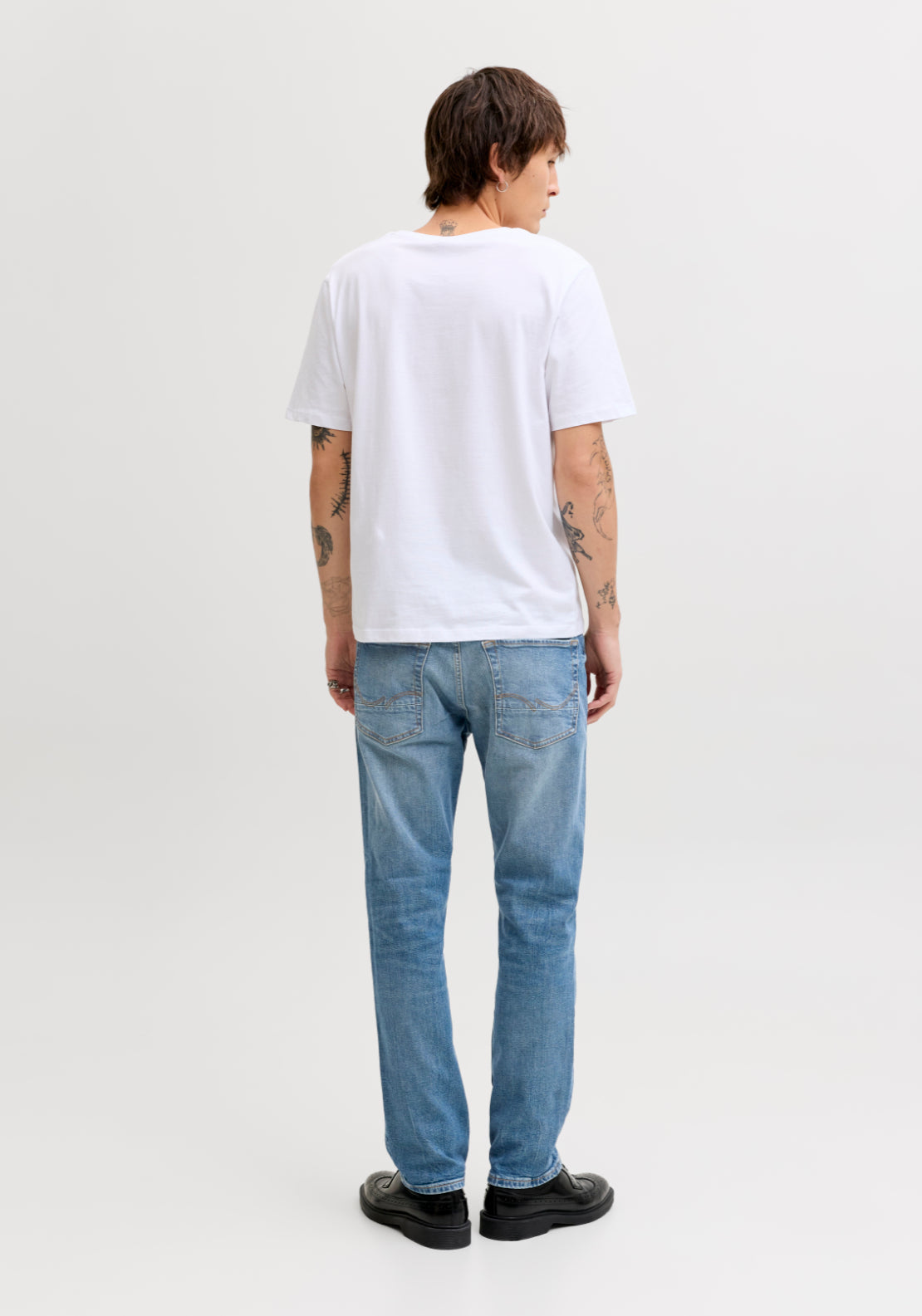 Jack &amp; Jones Clark Vintage Jeans - Blue 2 Shaws Department Stores