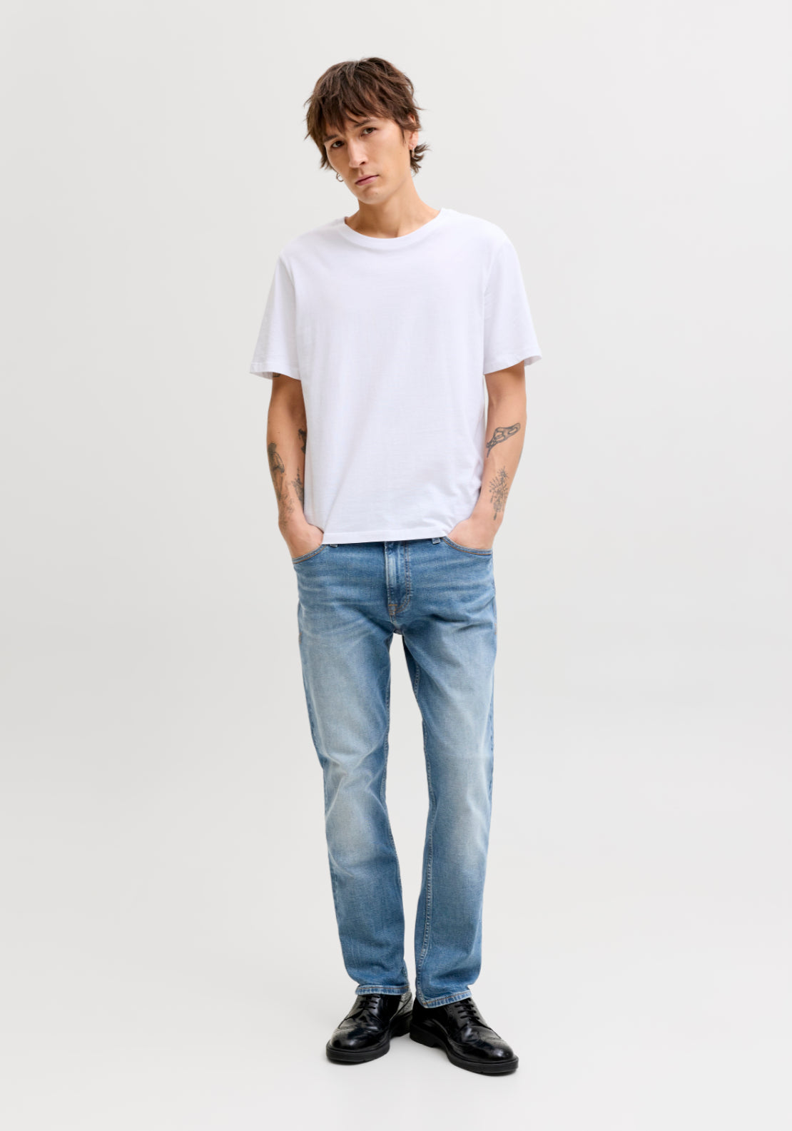 Jack &amp; Jones Clark Vintage Jeans - Blue 6 Shaws Department Stores
