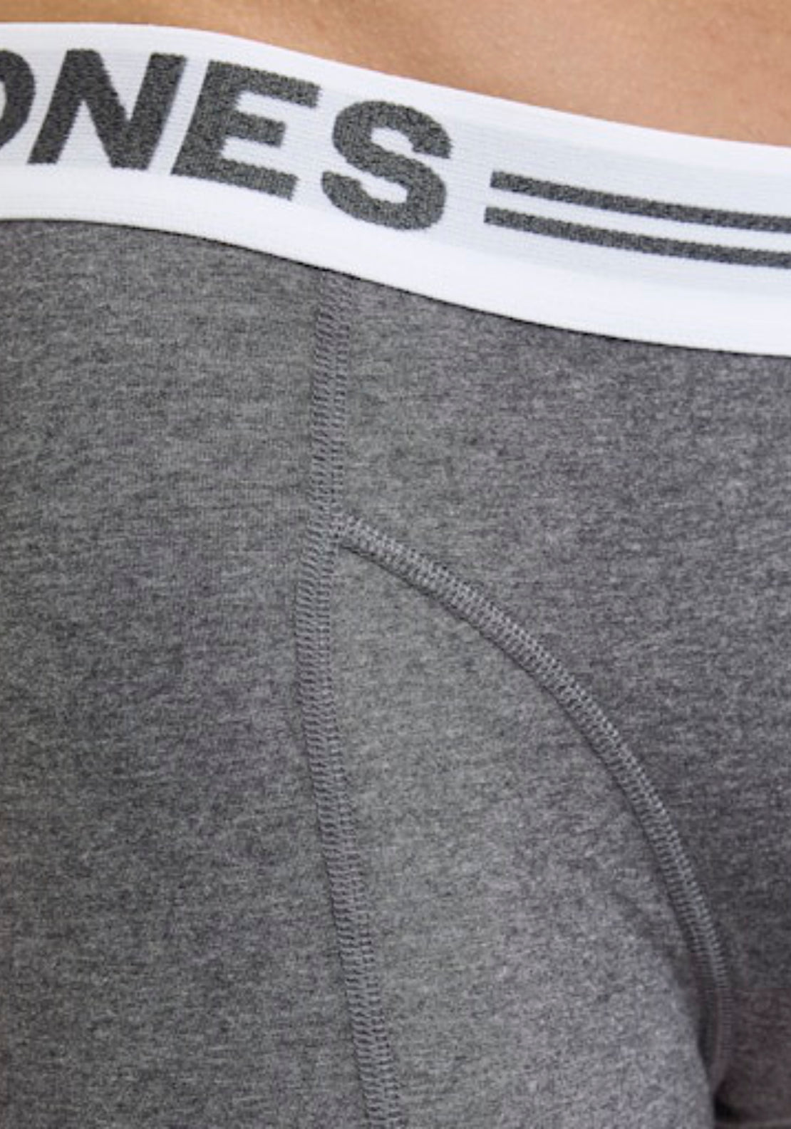 Jack &amp; Jones 3 Pack Trunks - Grey 6 Shaws Department Stores