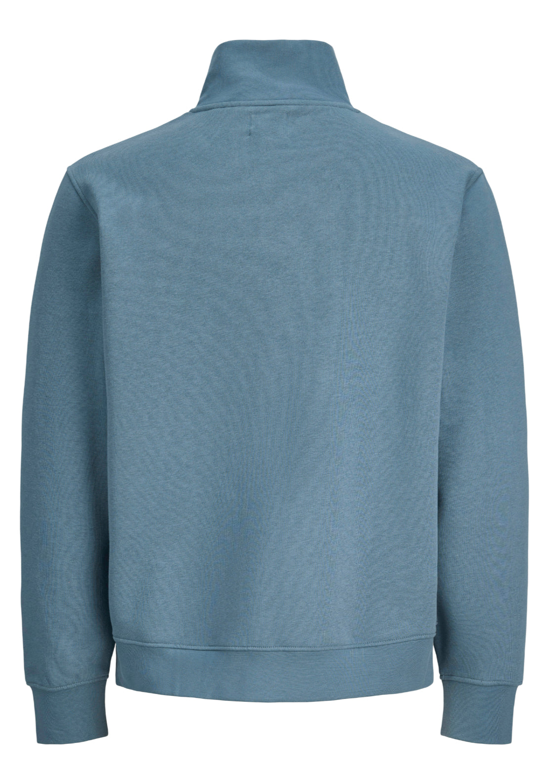 Jack &amp; Jones Printed Half Zip Sweatshirt - Blue 8 Shaws Department Stores