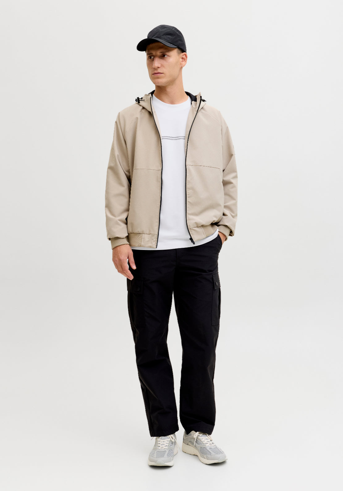 Jack &amp; Jones Short Sleeve T-Shirt - White 4 Shaws Department Stores