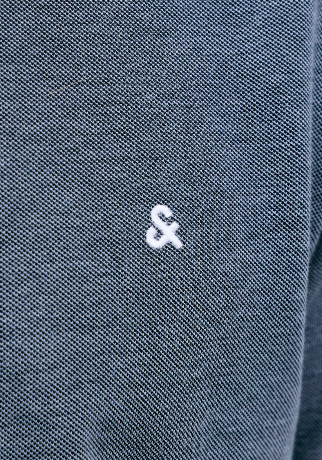 Jack &amp; Jones Mao Casual Polo - Blue 5 Shaws Department Stores