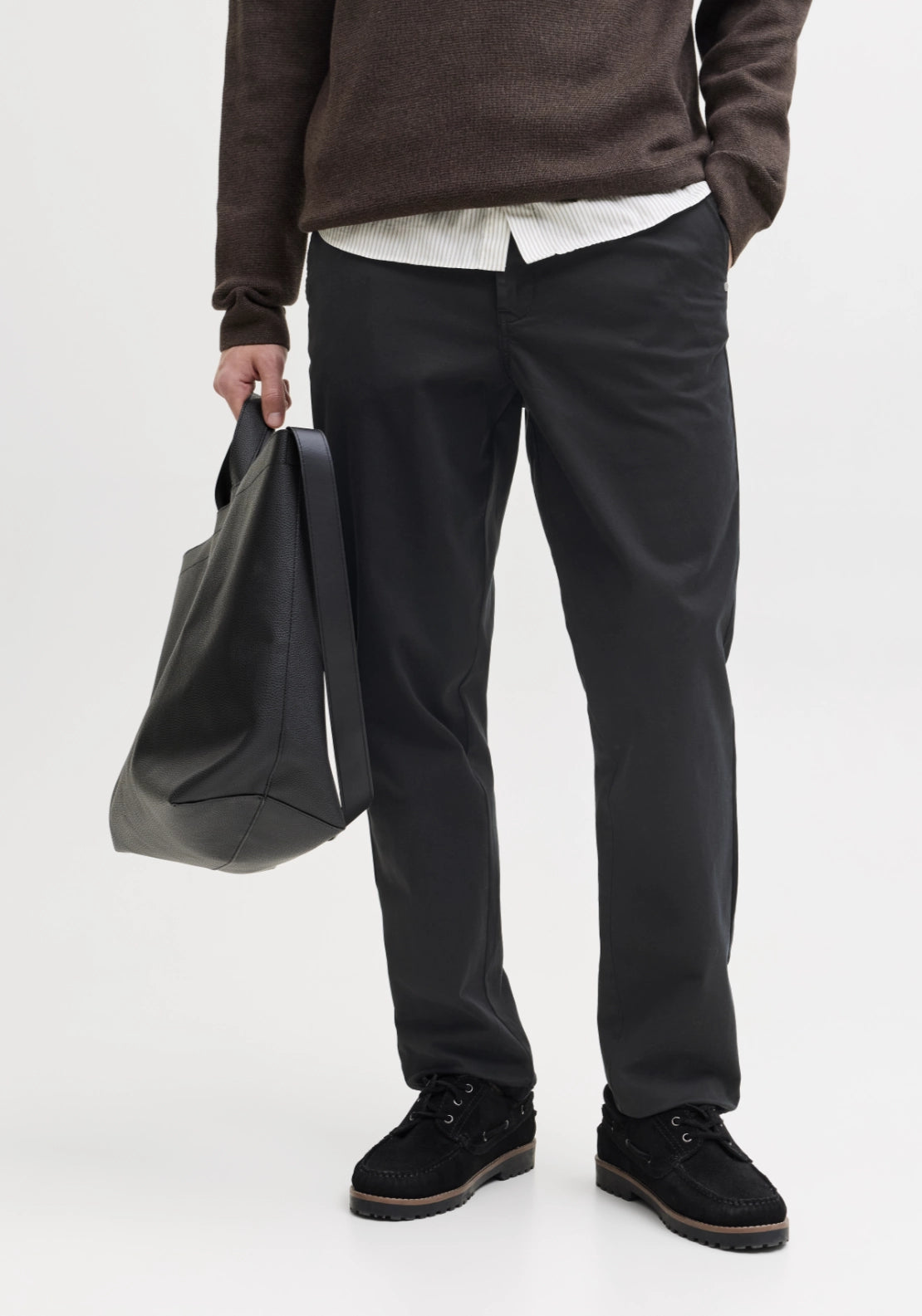 Regular Fit Timeless Chinos - Black