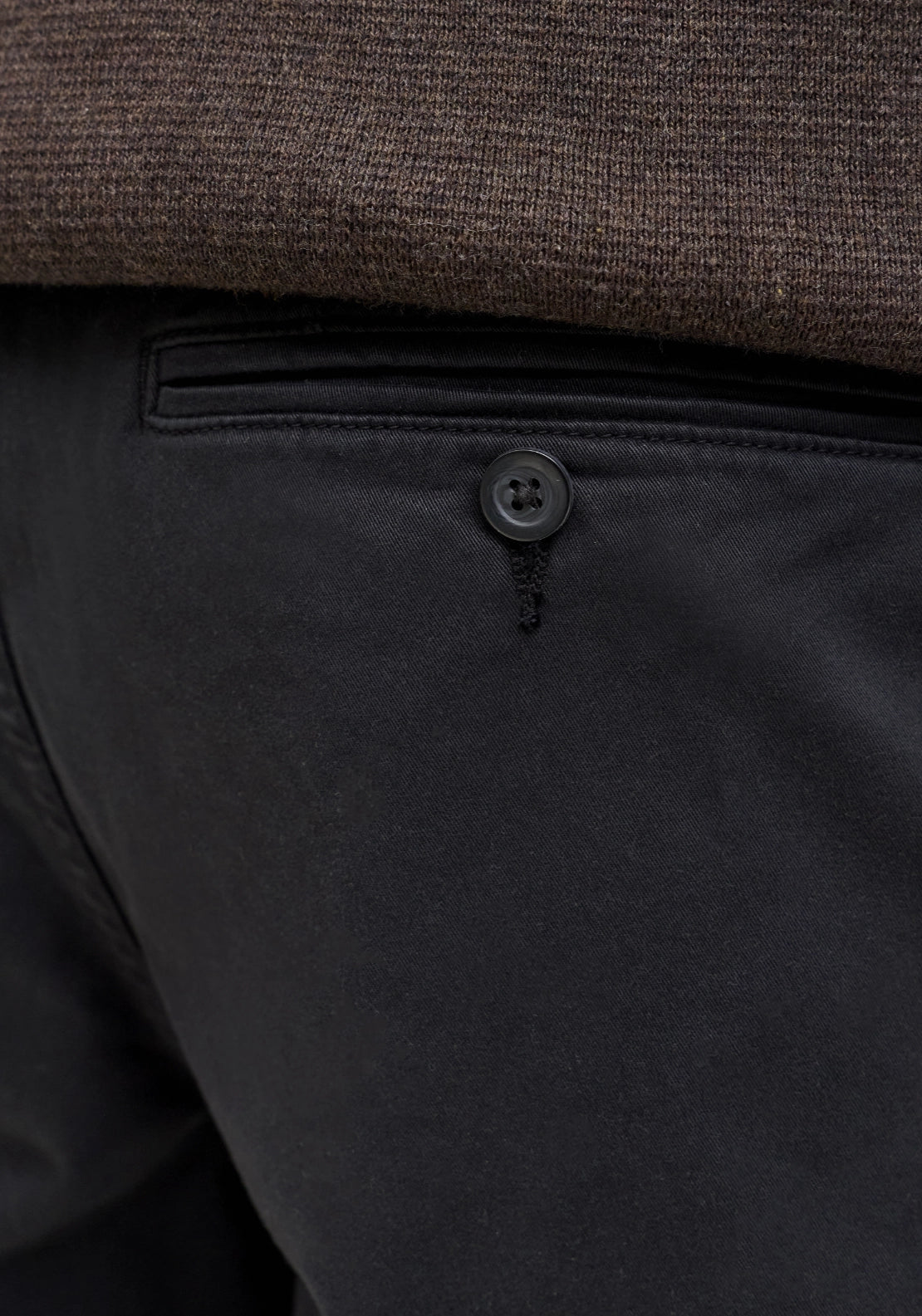 Regular Fit Timeless Chinos - Black