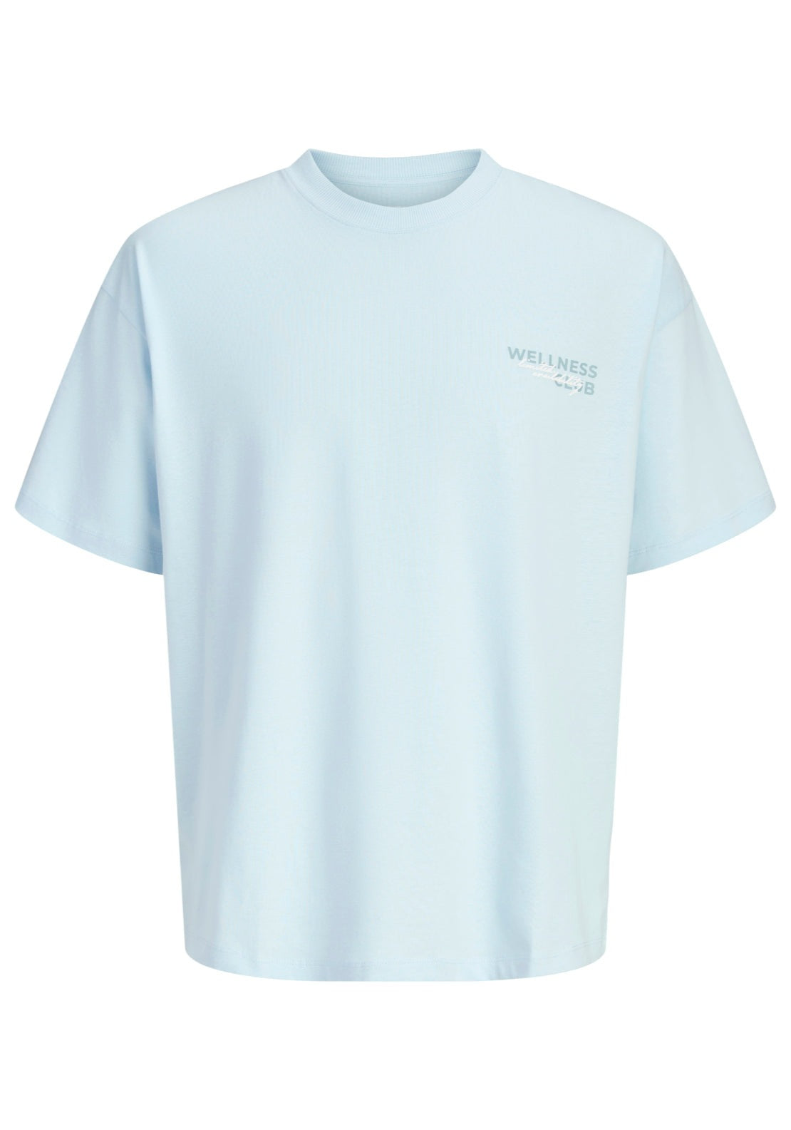 Jack &amp; Jones Short Sleeve Script Back Print Tee - Omphalodes 7 Shaws Department Stores