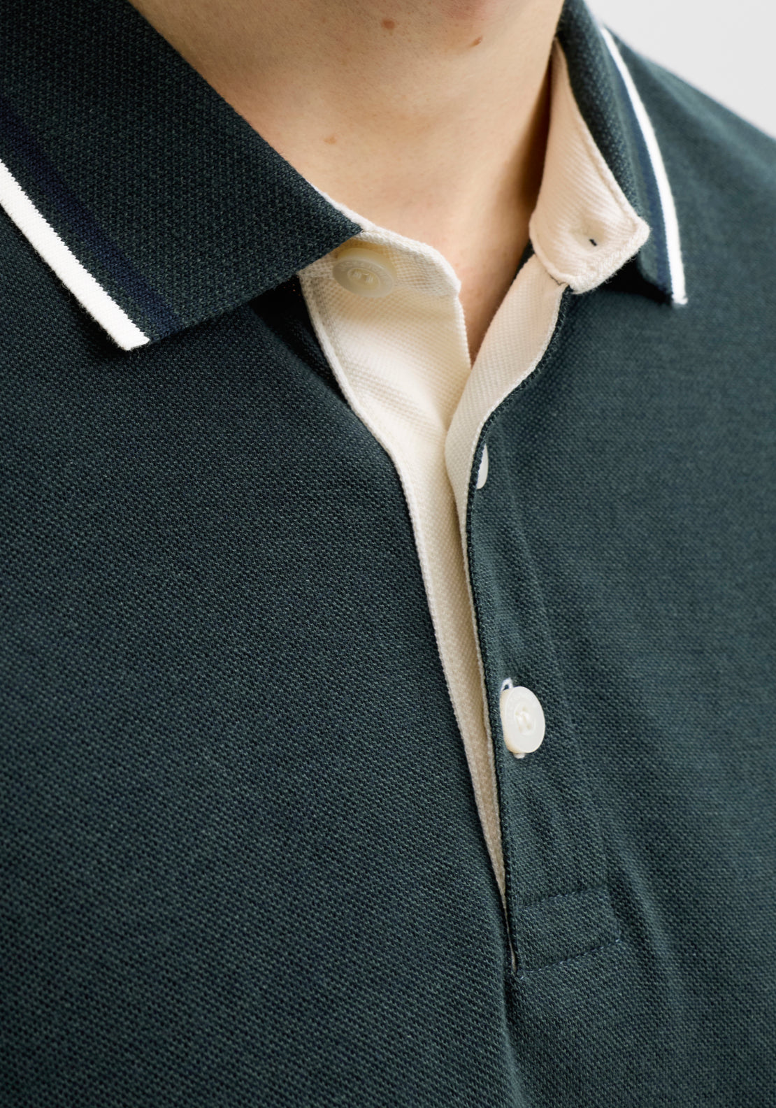 Jack &amp; Jones Paulos Short Sleeve Polo - Scarab Play 4 Shaws Department Stores