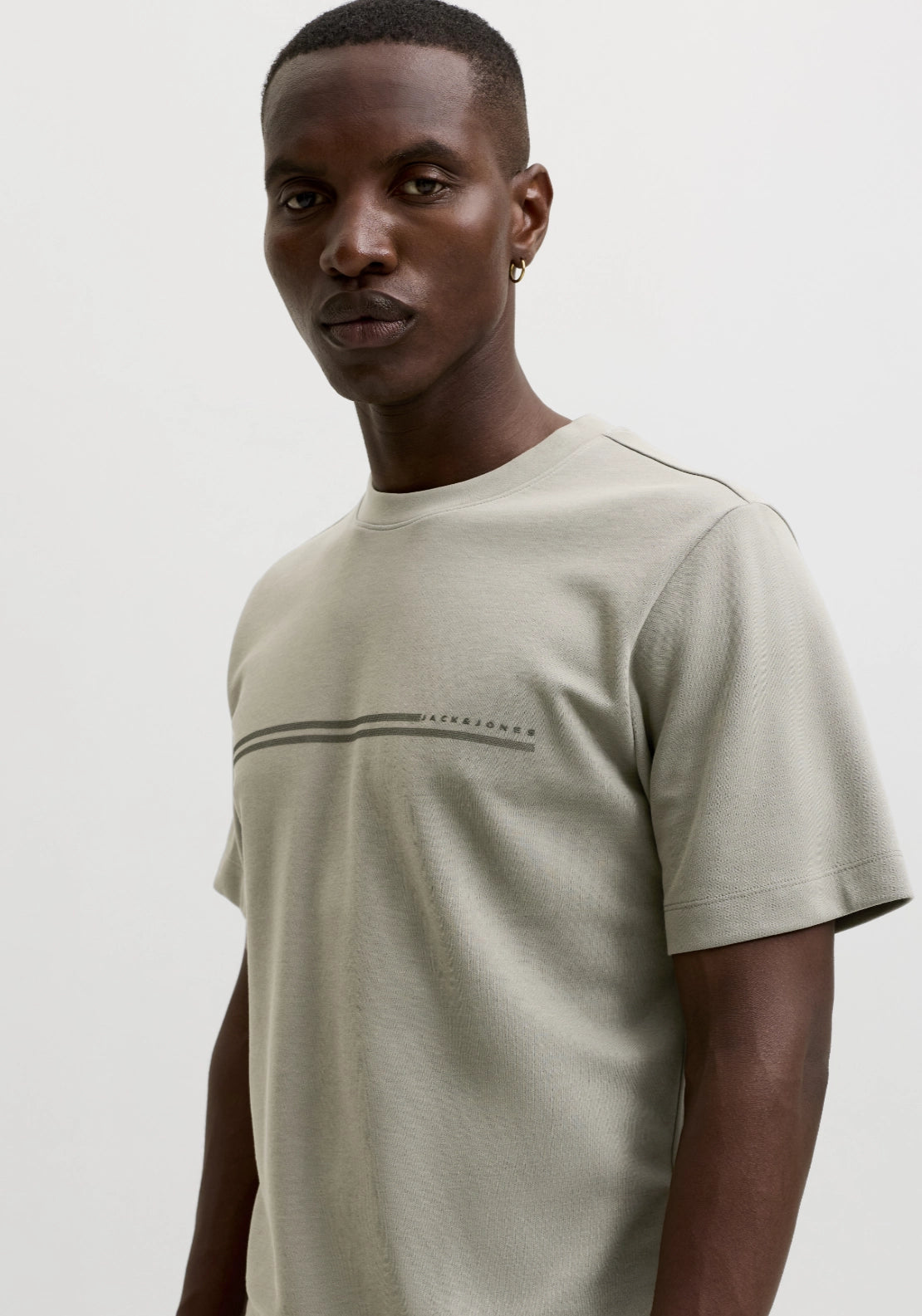 Casual Graphic Tee - Vetiver
