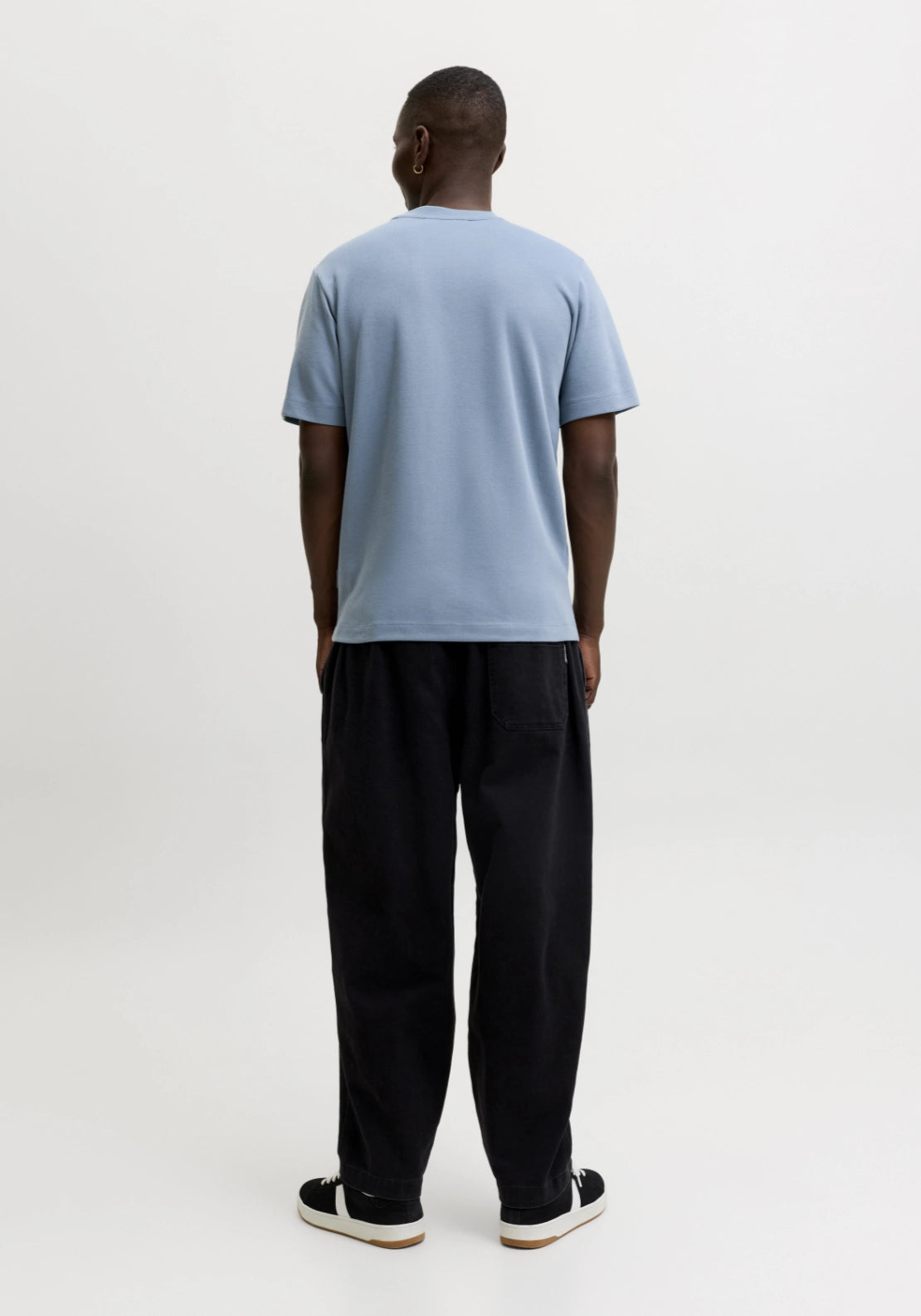Casual Graphic Tee - Blue