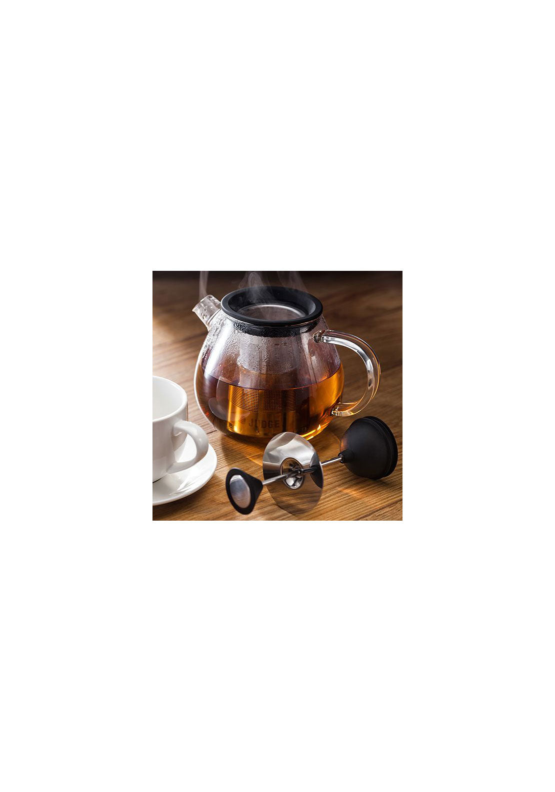 Judge 5 Cup Glass Teapot, 1L | JDG50 3 Shaws Department Stores