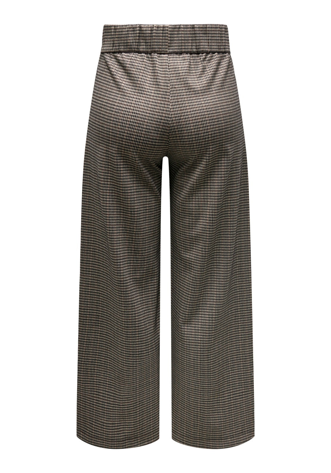 Jdy Geggo Mia Long Check Trousers - Cobblestone Mini Check 7 Shaws Department Stores