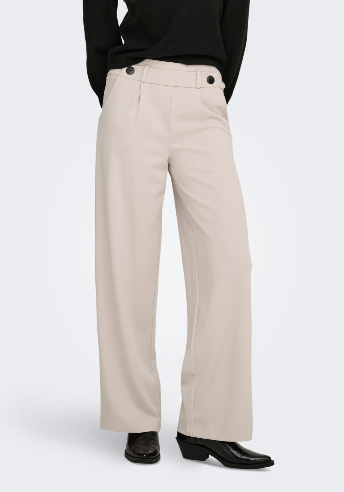 Jdy Geggo Wide Pant - Grey 1 Shaws Department Stores