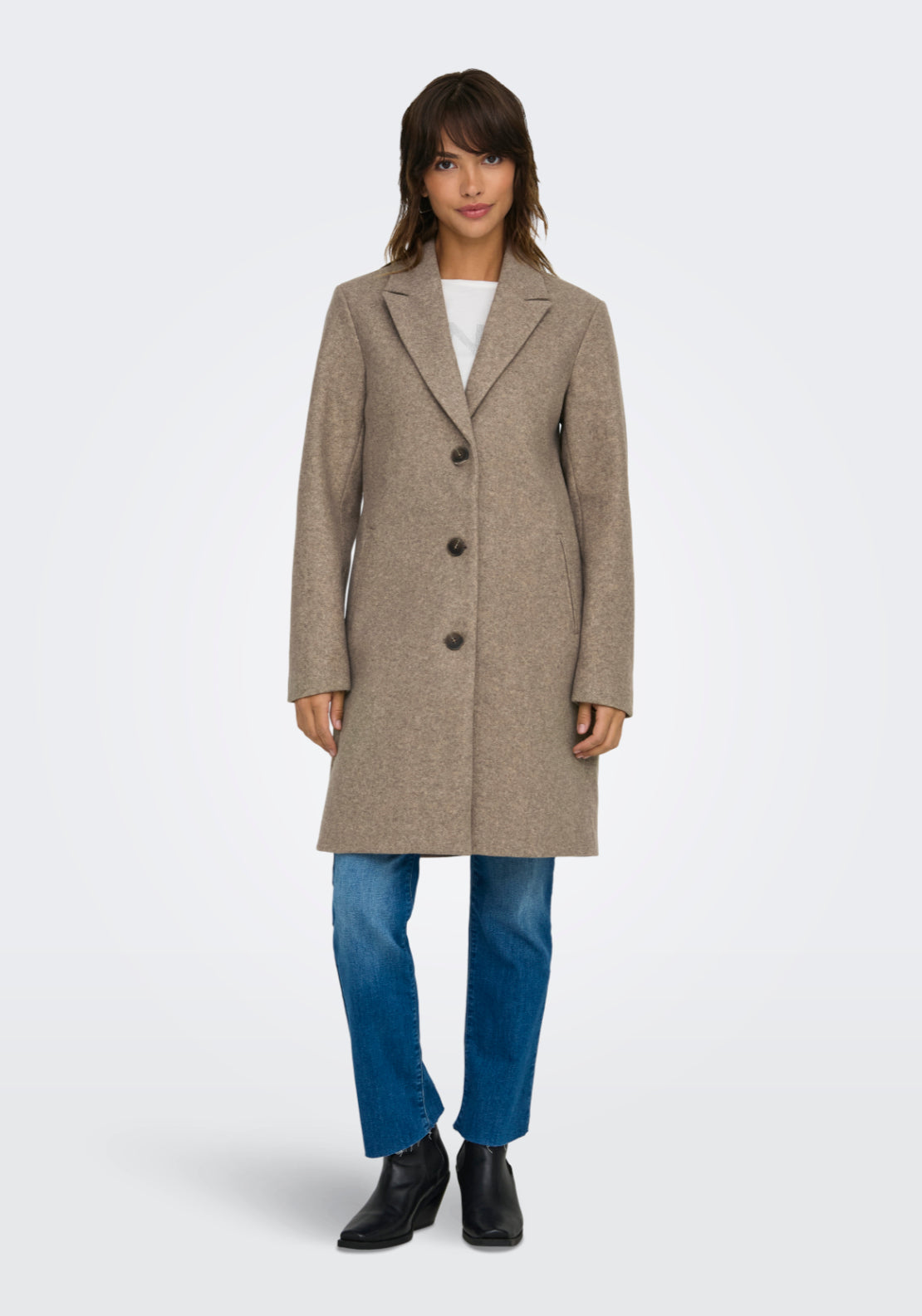 Jdy Echo Coat - Nature Melange 3 Shaws Department Stores
