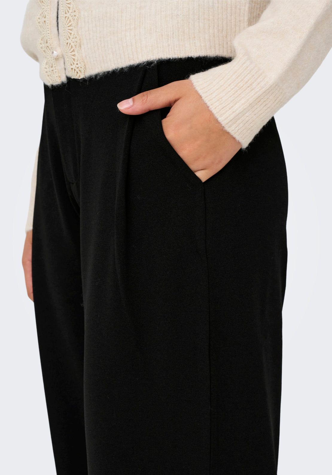 Jdy Geggo Life Occasion Trousers - Black 3 Shaws Department Stores