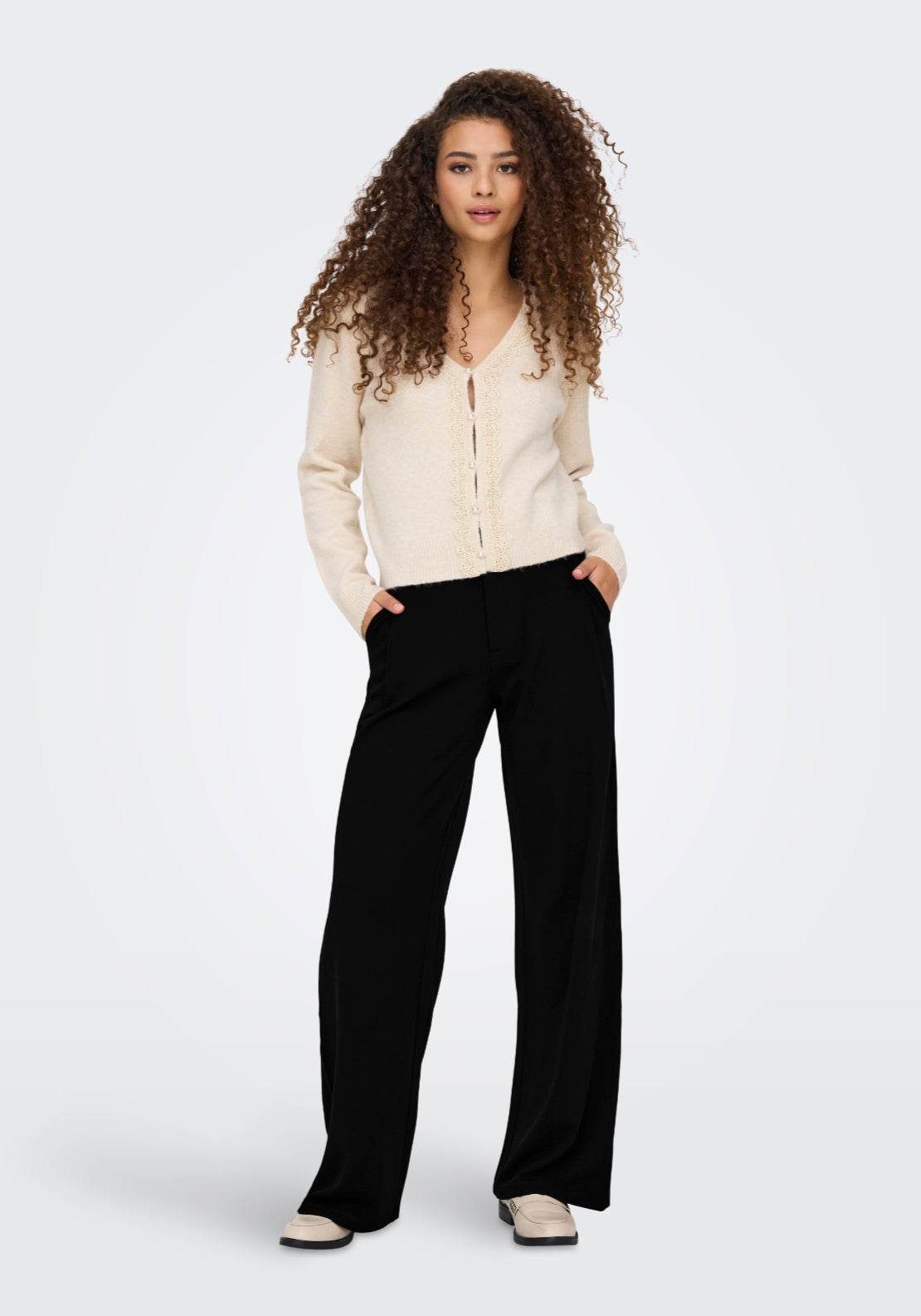 Jdy Geggo Life Occasion Trousers - Black 4 Shaws Department Stores