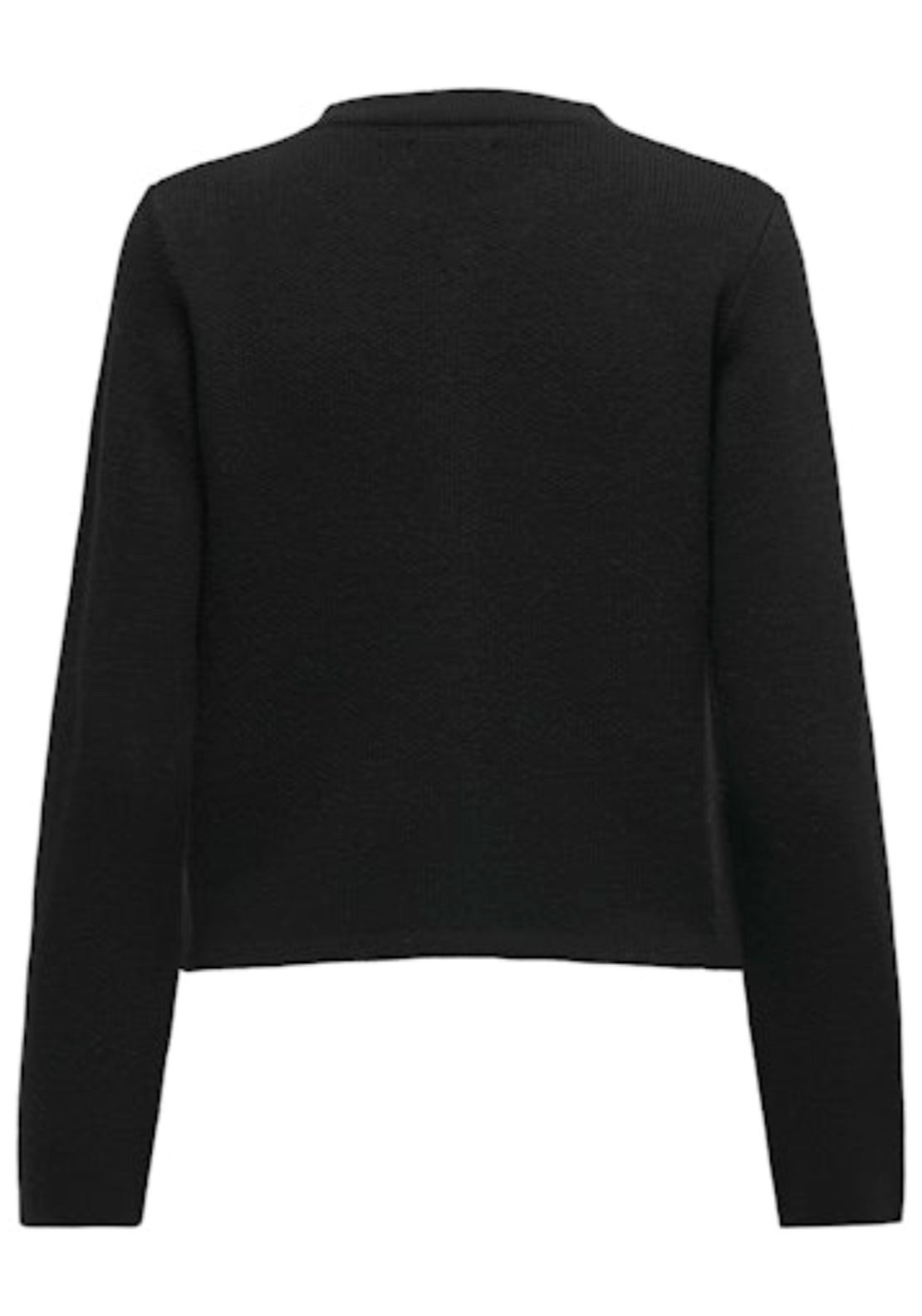 Kim Long Sleeve Button Cardigan - Black