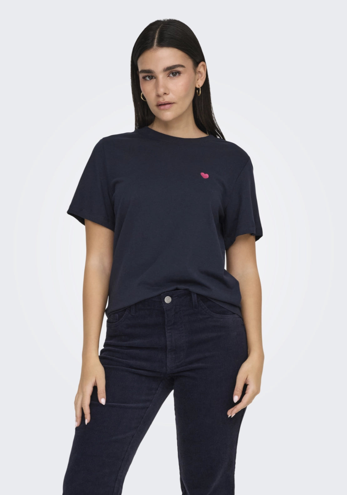 Pisa Short Sleeve Print Top - Blue