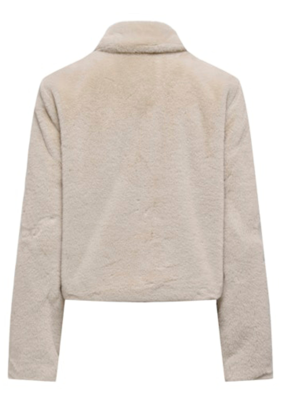 Macy Faux Fur Jacket - Moonbeam