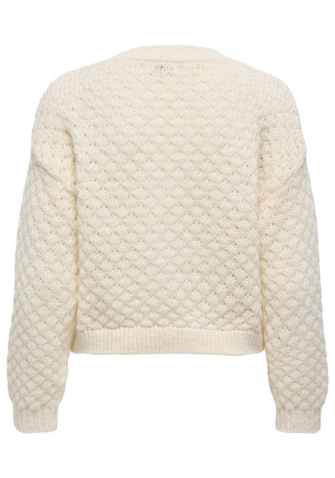 Jdy Long Sleeve Pullover - Sandshell 7 Shaws Department Stores