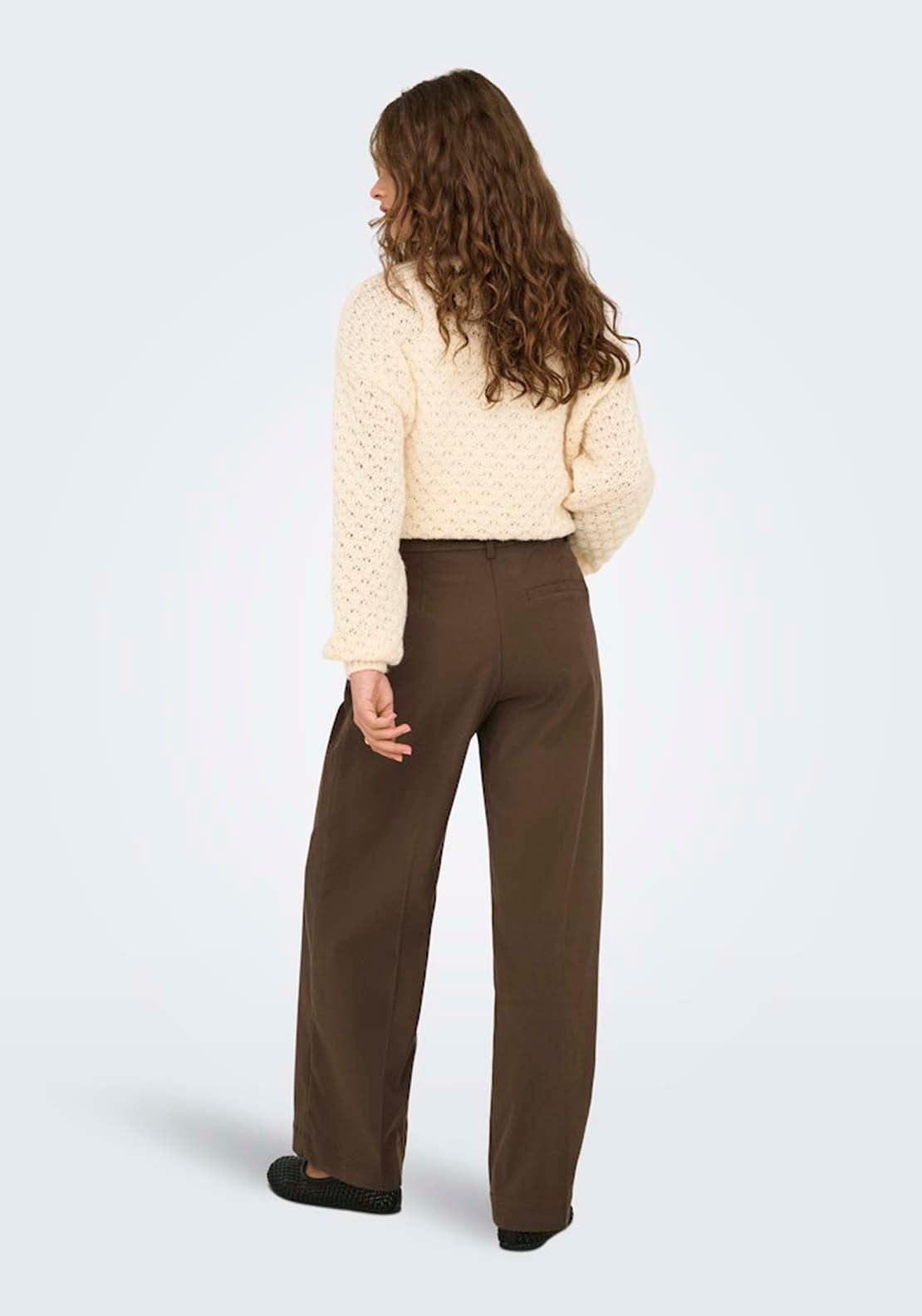 Jdy Long Sleeve Pullover - Sandshell 2 Shaws Department Stores