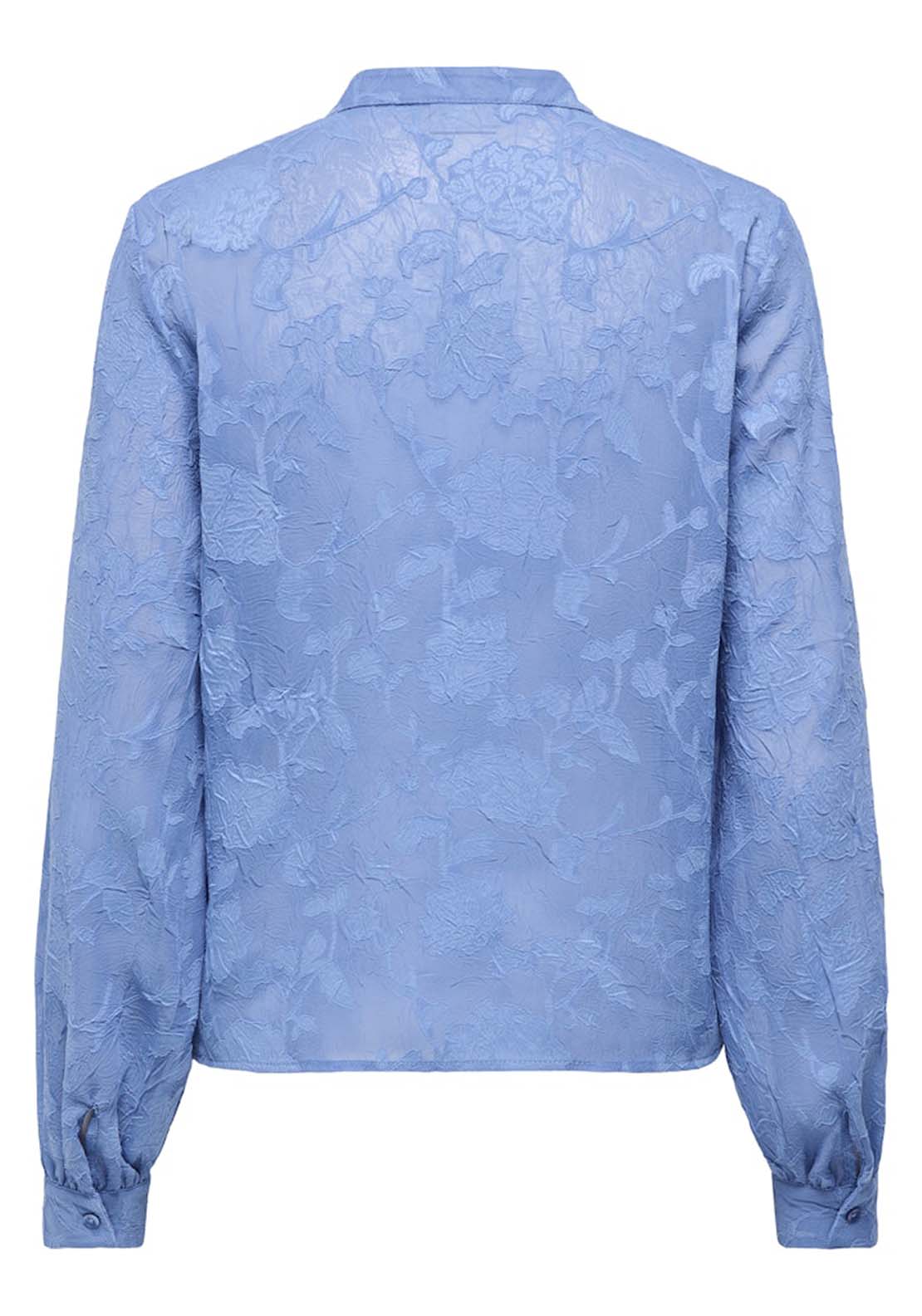 Jdy Long Sleeve V-Neck Shirt - Ebb And Flow 2 Shaws Department Stores