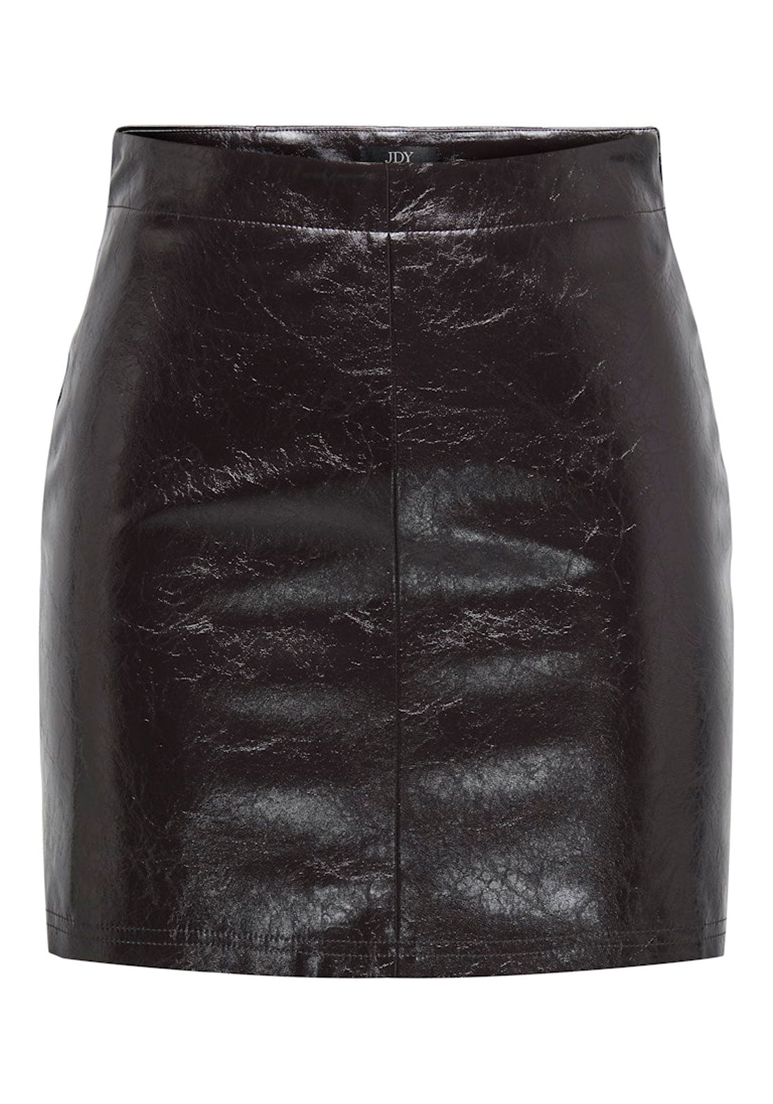 Jdy Mini Pu Skirt - Black Bean 6 Shaws Department Stores