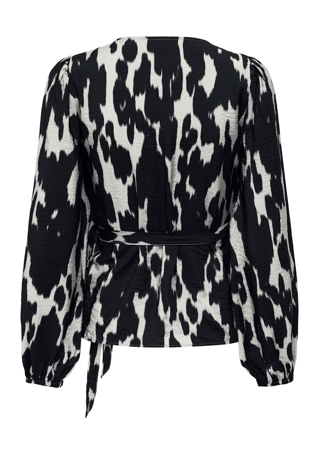 Jdy Long Sleeve Wrap Top - White 2 Shaws Department Stores