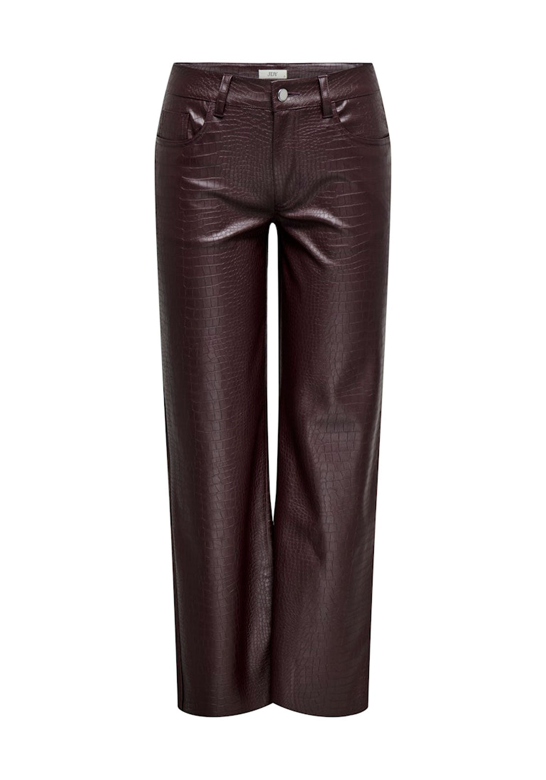 Jdy Straight Fit Trousers - Brown 6 Shaws Department Stores