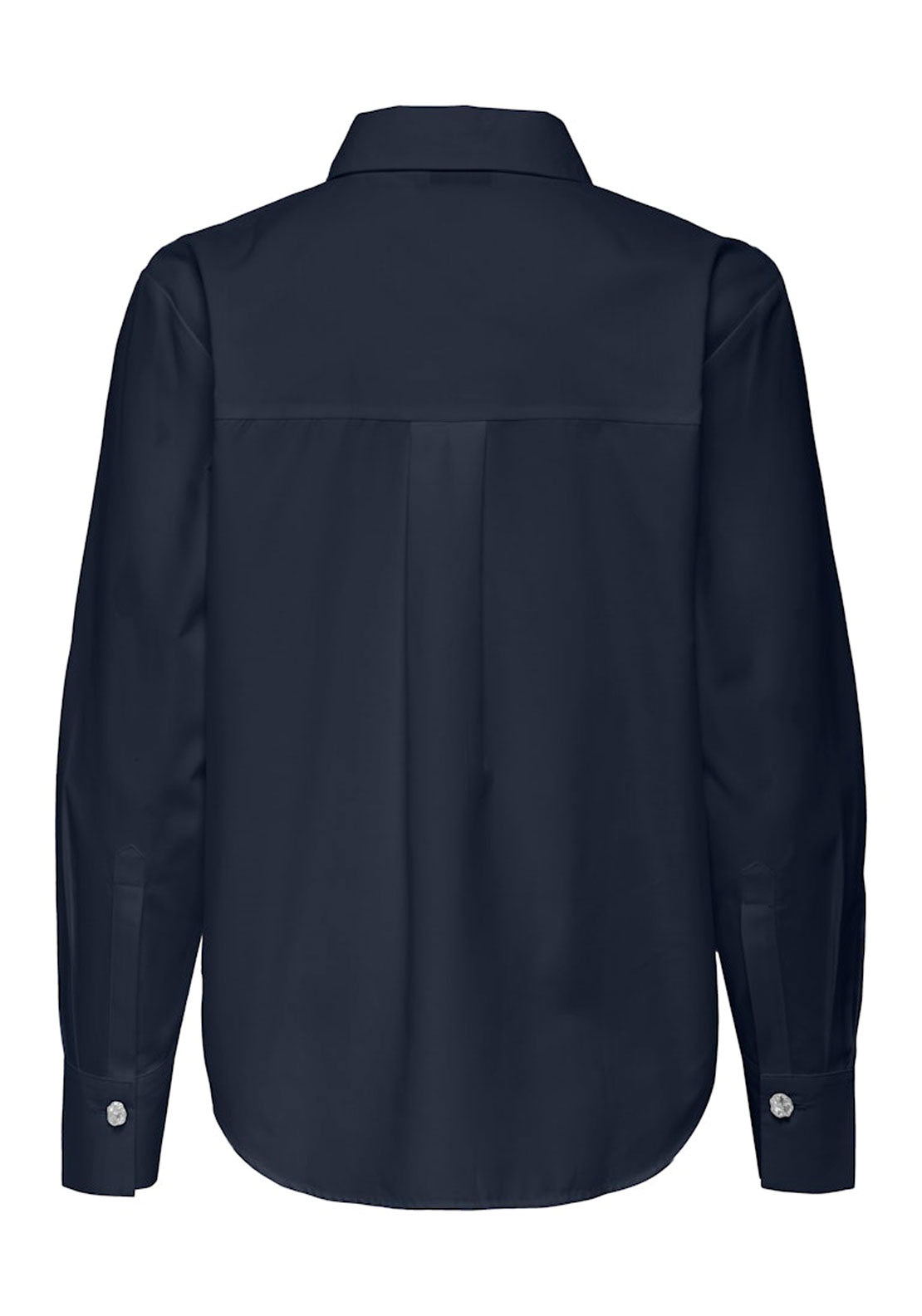 Jdy Long Sleeve Loose Buttoned Shirt - Black 4 Shaws Department Stores