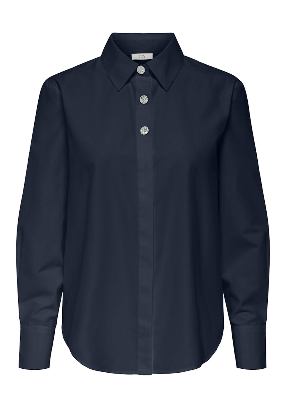 Jdy Long Sleeve Loose Buttoned Shirt - Black 3 Shaws Department Stores