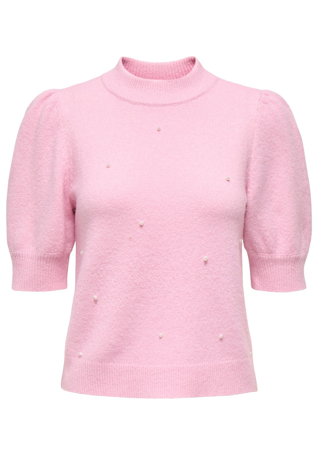 Jdy Rue Life 2/4 Sleeve Pearl Knitwear - Fragrant Lilac/melange 6 Shaws Department Stores