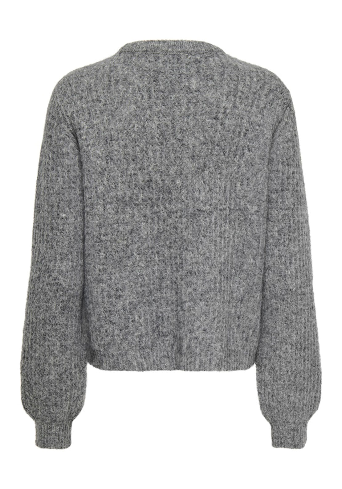 Jdy Long Sleeve Pullover - Grey 2 Shaws Department Stores