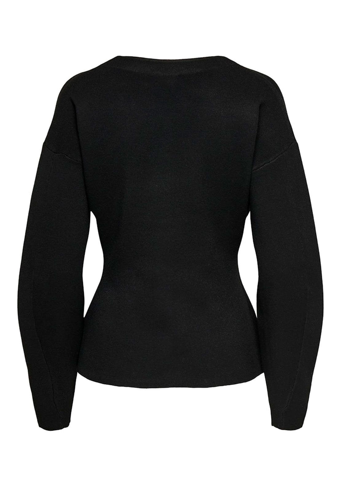 Jdy Long Sleeve Fitted Cardigan - Black 7 Shaws Department Stores