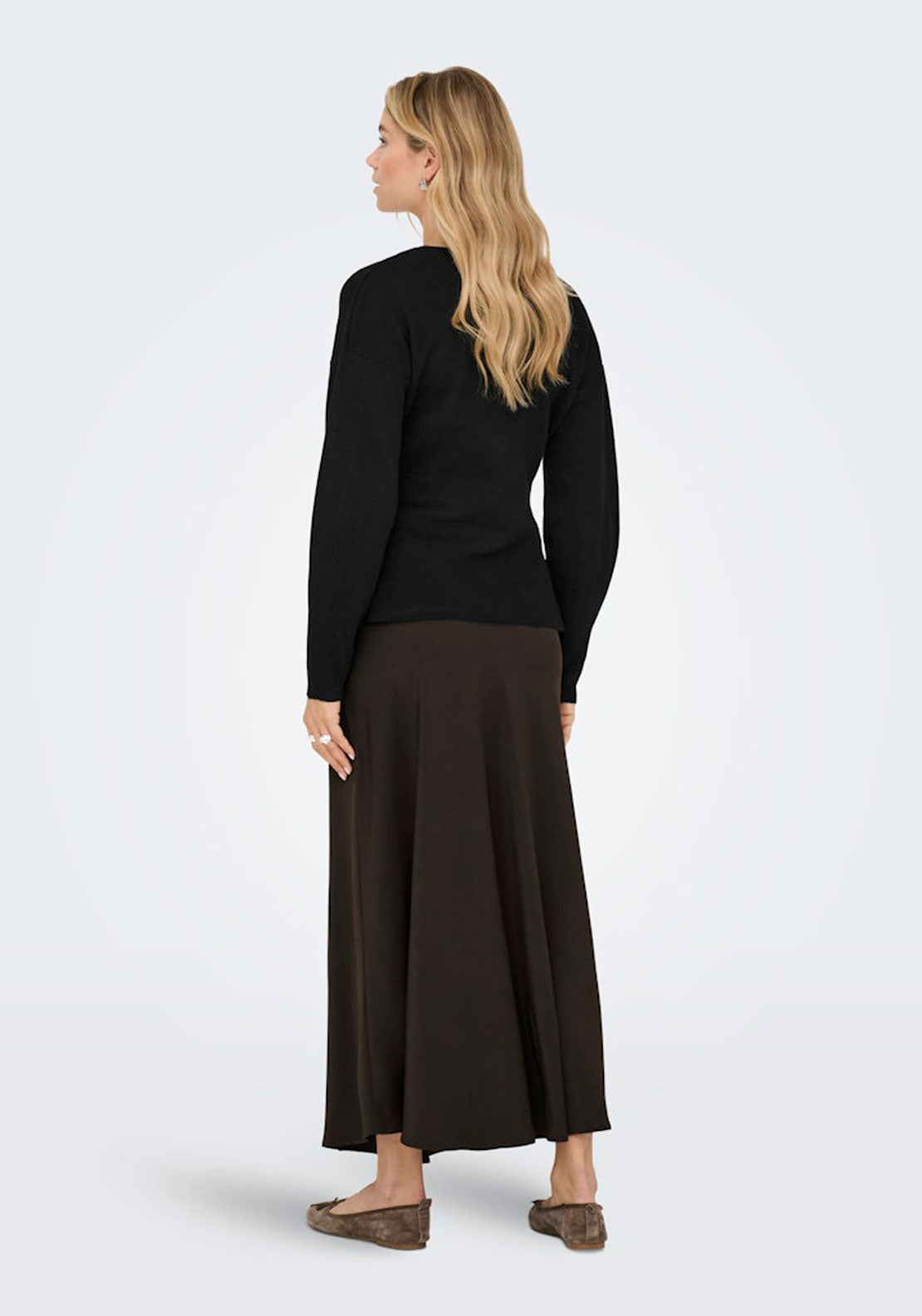 Jdy Long Sleeve Fitted Cardigan - Black 2 Shaws Department Stores