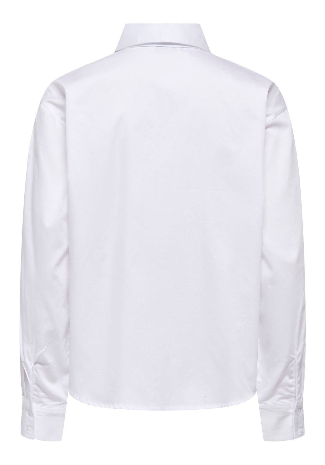 Jdy Willow Loose Long Sleeve Bow Shirt - Bright White 7 Shaws Department Stores