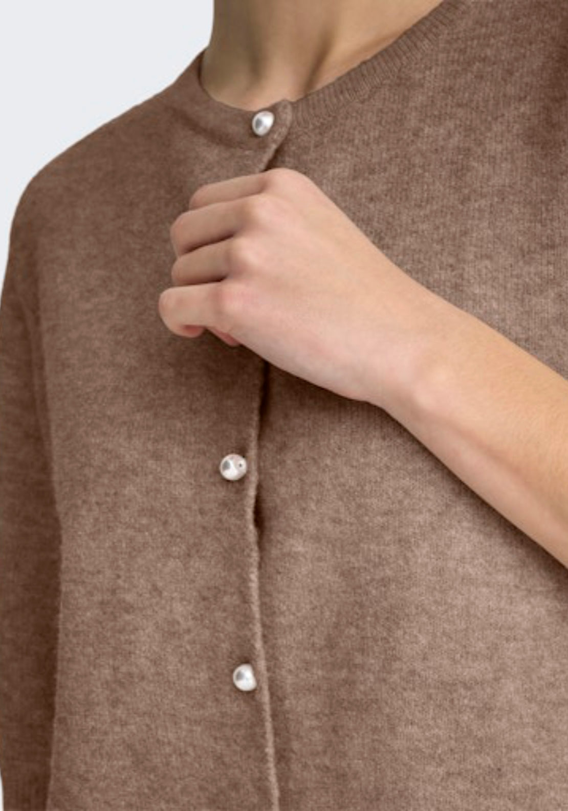 Rue Life Pearl Cardigan - Caribou