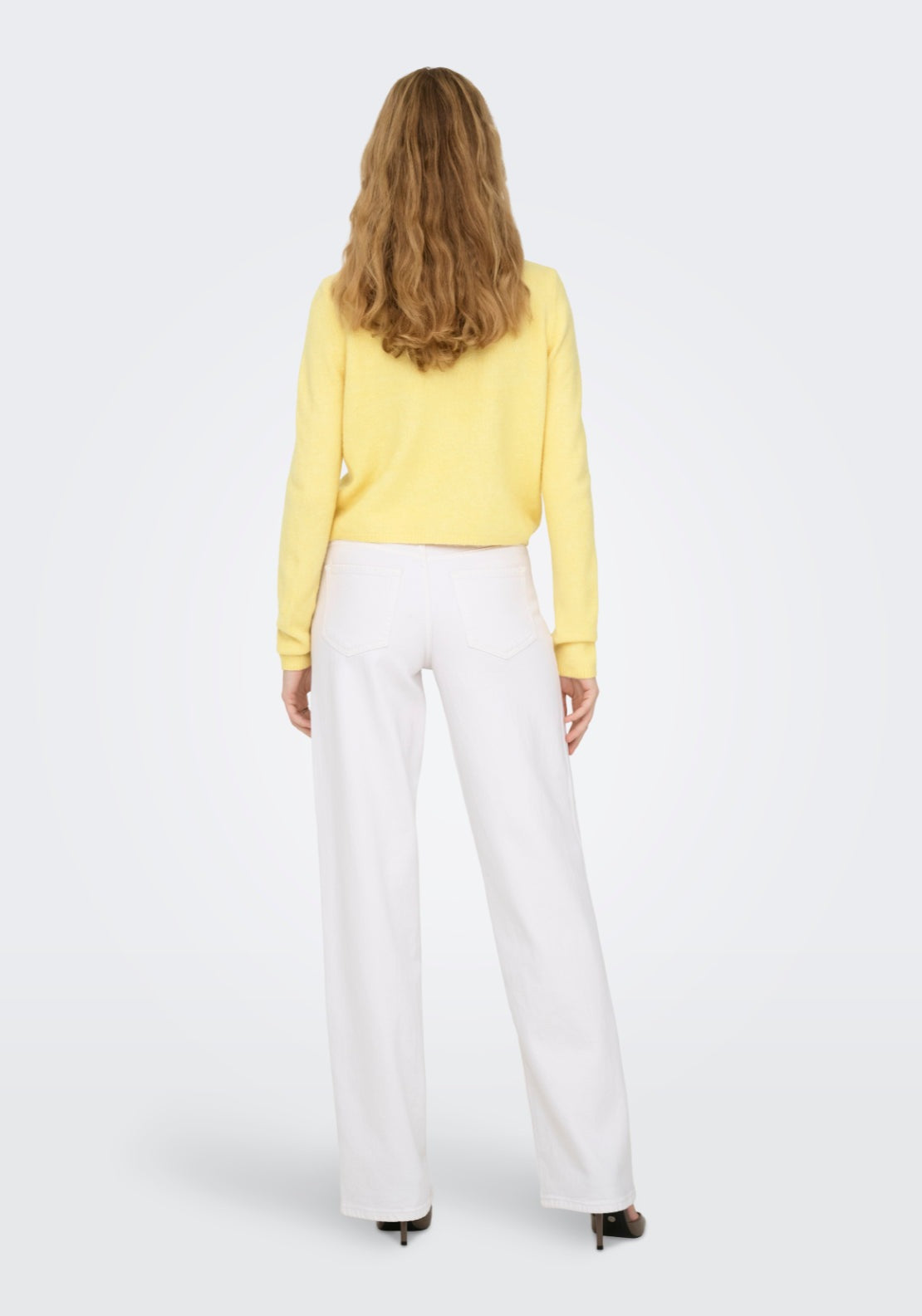 Jdy Chloe Long Sleeve Cardigan - Sunlight Melange 2 Shaws Department Stores